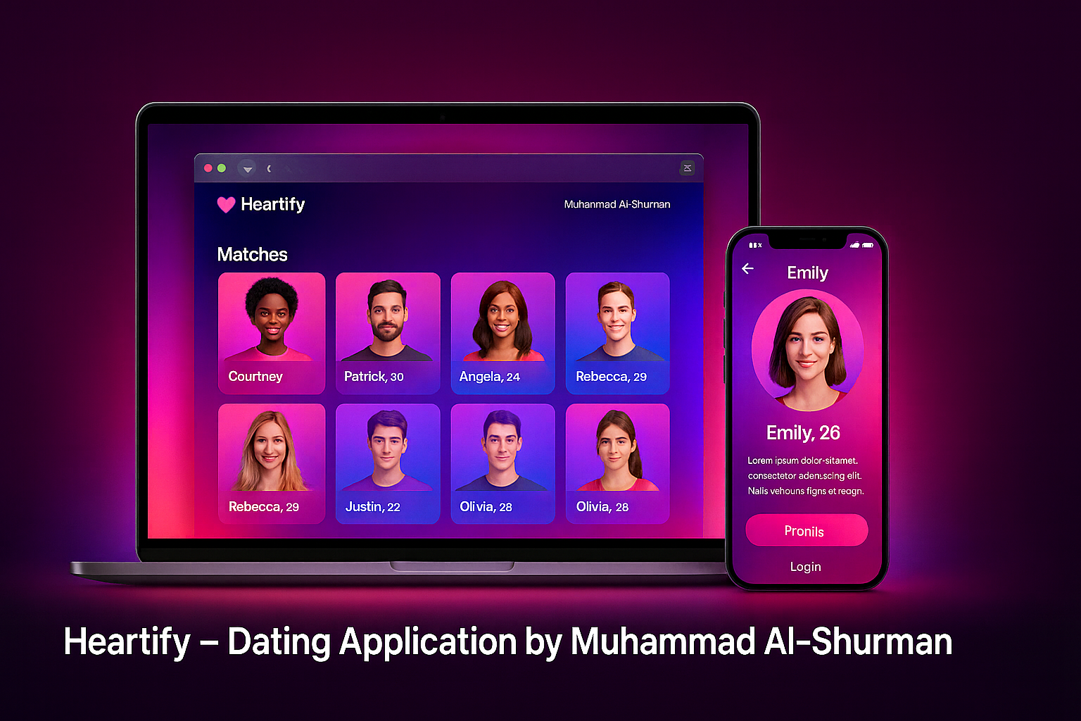 Heartify — Modern Dating App